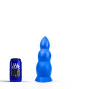 All Blue - Anaal Dildo - 23 x 8 cm - Blauw