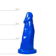 All Blue - Dildo - 39 x 8,5 cm - Blauw