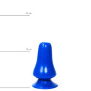 All Blue - Buttplug - 12 x 7 cm - Blauw