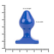 All Blue - Buttplug - 16 x 8 cm - Blauw