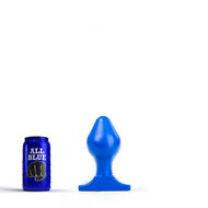 All Blue - Buttplug - 16 x 8 cm - Blauw