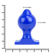 All Blue - Buttplug - 18 x 10 cm - Blauw