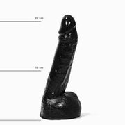 All Black - Realistische Dildo - 22 x 4.5 cm