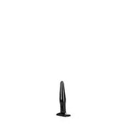 All Black - Smalle Buttplug - 12 x 2.5 cm - Zwart
