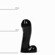 All Black - Zwarte Dildo - 15 cm