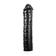 All Black - Extra Grote Dildo - 38 x 8.5 cm - Zwart