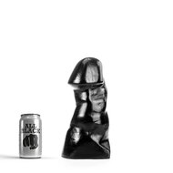 All Black - Anaal Dildo - 25 x 9.5 cm - Zwart