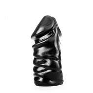All Black - Anaal Dildo - 32 x 16.5 cm - Zwart