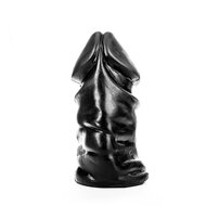 All Black - Anaal Dildo - 32 x 16.5 cm - Zwart