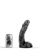 All Black - Klassieke Dildo - 23 x 5 cm - Zwart