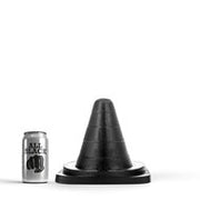 All Black - Prisma Buttplug - 19 x 5 cm - Zwart
