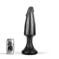 All Black - XXL Buttplug - 35 x 6,5 cm - Zwart
