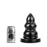 All Black - Triple Pleasure Buttplug - Zwart - Small