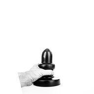All Black - Buttplug - 17 x 8 cm - Zwart