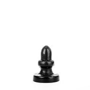 All Black - Buttplug - 17 x 8 cm - Zwart