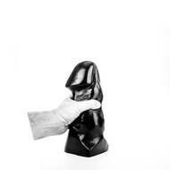 All Black - Anaal Dildo - 25 x 9.5 cm - Zwart