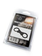 Mister B Cuff - Hinged - Scharnierende Politiehandboeien - Zwart