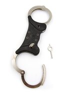 Mister B Cuff - Double Lock Rigid Steel - Politiehandboeien