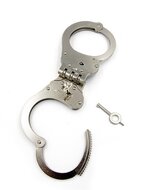 Mister B Cuff - Hinged - Scharnierende Politiehandboeien - Zilver
