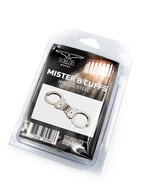 Mister B Cuff - Hinged - Scharnierende Politiehandboeien - Zilver