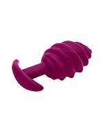 G-Vibe - G-plug Twist 2 - Geribbelde Buttplug - Paars