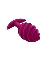 G-Vibe - G-plug Twist 2 - Geribbelde Buttplug - Paars