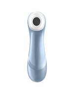 Satisfyer - Pro 2 Luchtdruk Vibrator - metallic lichtblauw