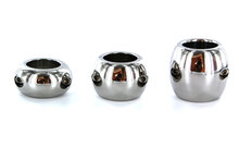 Kiotos - Ovalen Ball Stretcher RVS 70 mm Breed - 785 gram