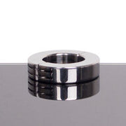 Kiotos - Ballstretcher RVS Met Groeven Scharnierend 14 mm Hoog - Diameter 35 mm
