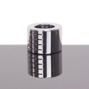 Kiotos - Ballstretcher RVS Met Groeven Scharnierend 42 mm Hoog - Diameter 35 mm
