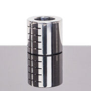 Kiotos - Ballstretcher RVS Met Groeven Scharnierend 56 mm Hoog- Ø 35 mm