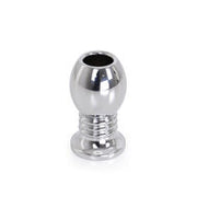 Kiotos - Holle Anaal Plug - RVS - Geribbeld - Lengte 70 mm