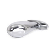 Kiotos - RVS Buttplug Met ribbel Voor prostaat stimulatie En Handvat