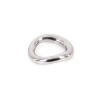 Kiotos - Golvende RVS Cockring voor perfecte fit - Diameter 45 mm