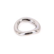 Kiotos - Golvende RVS Cockring voor perfecte fit - Diameter 50 mm