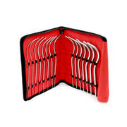 Kiotos - Volledig Stalen Dilator Set DeLuxe - 15 stuks in etui