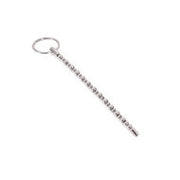 Kiotos - Buigbare Plasbuis Plug - Urethral Sound - Met Balletjes - Diameter 8 mm