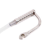 Kiotos - Geribbelde Urethral Catheter Plug - Dilator Met eikelring
