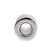 Kiotos - Holle Anaal Plug - RVS - Geribbeld - Lengte 70 mm