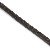 Wild Gent Bruin lederen handgemaakte zweep | exclusief en luxe ontwerp