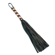 Rose Gold Memory Exclusieve leren flogger - rosé goud