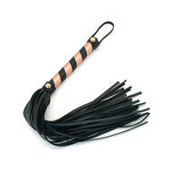 Rose Gold Memory Exclusieve leren flogger - rosé goud