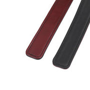 Liebe Seele - Wine Red leren dijboeien met rosé gouden hardware (2 maten beschikbaar) - exclusief en luxe - maat M/L