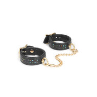 Liebe Seele - Shining Girl Handgemaakte lederen enkelboeien met strass steentjes - exclusief en luxe ontwerp