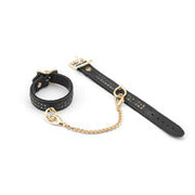 Liebe Seele - Shining Girl Handgemaakte lederen enkelboeien met strass steentjes - exclusief en luxe ontwerp