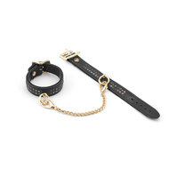 Liebe Seele - Shining Girl Handgemaakte lederen enkelboeien met strass steentjes - exclusief en luxe ontwerp