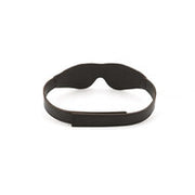 Liebe Seele - Wild Gent Bruin lederen blinddoek met klittenbandsluiting - exclusief en luxe ontwerp