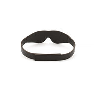Liebe Seele - Wild Gent Bruin lederen blinddoek met klittenbandsluiting - exclusief en luxe ontwerp