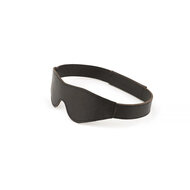 Liebe Seele - Wild Gent Bruin lederen blinddoek met klittenbandsluiting - exclusief en luxe ontwerp