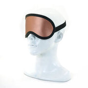 Liebe Seele - Rose Gold Memory Exclusieve Leren blinddoek met pluche voering - rosé goud